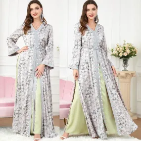 🌿 Women's Fashion Patchwork Suit Dress - Stylish and Elegant 🌿