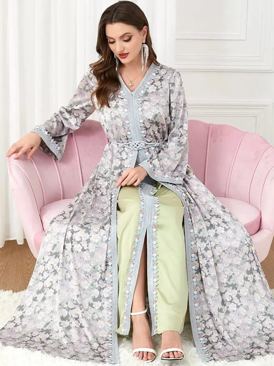 🌿 Women's Fashion Patchwork Suit Dress - Stylish and Elegant 🌿
