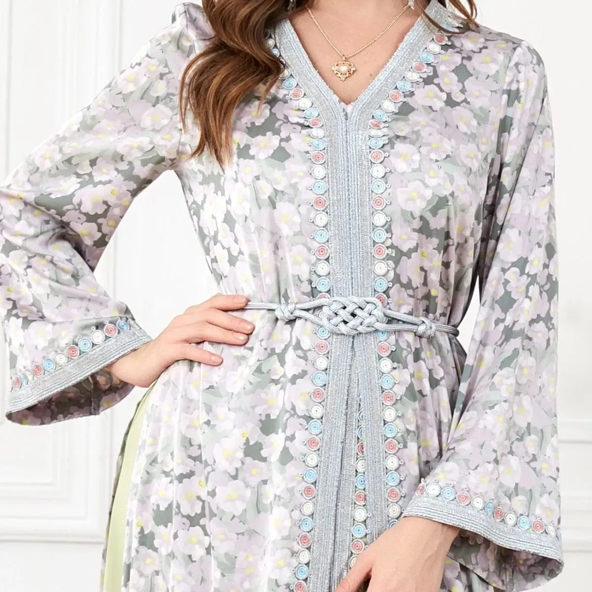 🌿 Women's Fashion Patchwork Suit Dress - Stylish and Elegant 🌿