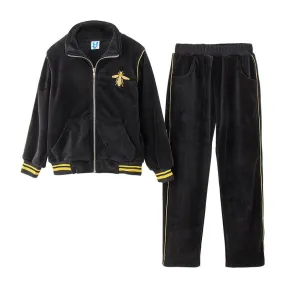 2 Pcs Youth Girl Soft Jackets And Pants