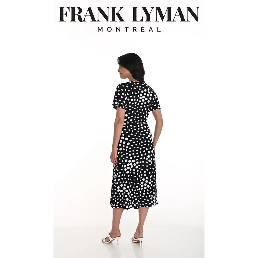 256308 - Spotty Wrap Dress
