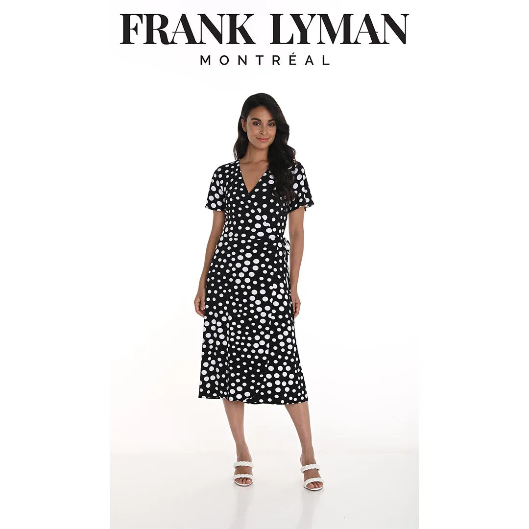 256308 - Spotty Wrap Dress