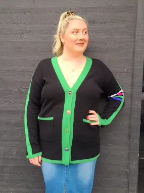 31643 Four Stripes Cardigan