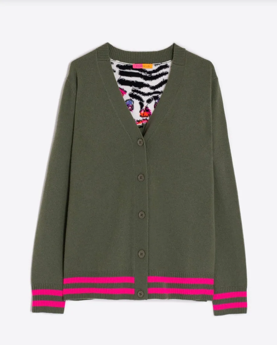 31645 Theresa Tiger Cardigan