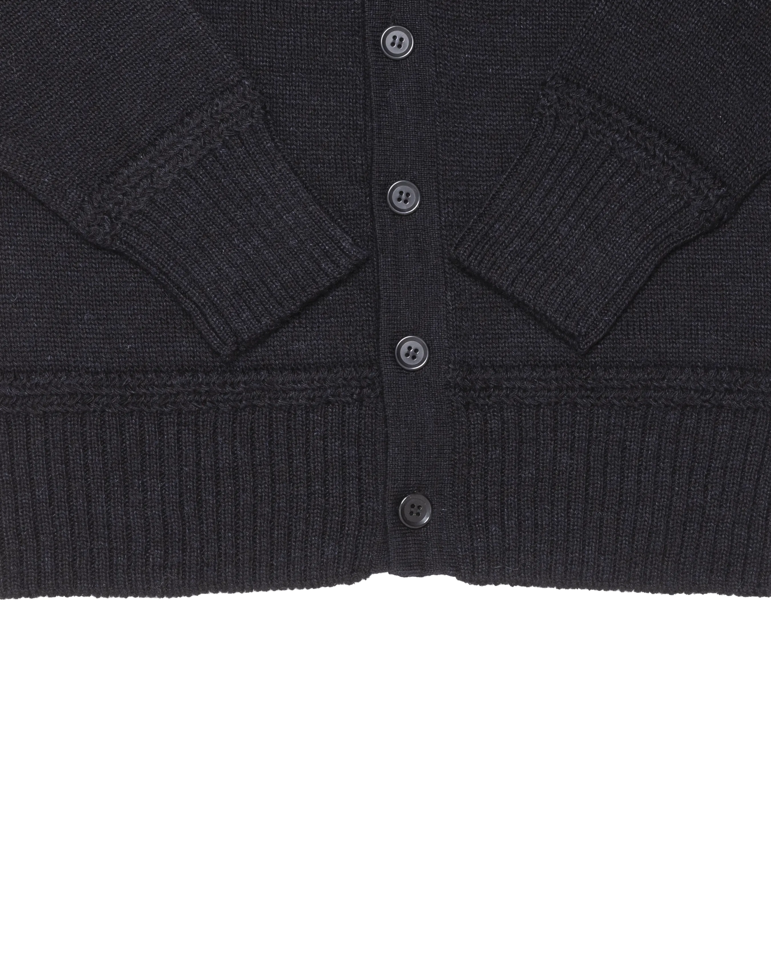 5G CARDIGAN KNIT -SHETLAND WOOL LINEN-