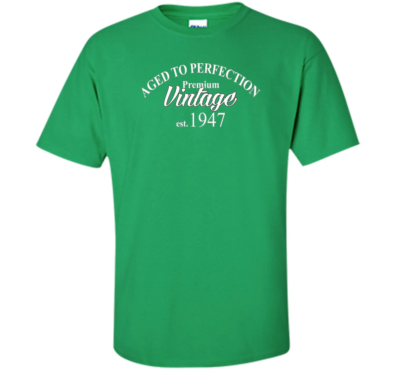 Aged to Perfection 1947 69th Birthday Funny T-Shirt Born in