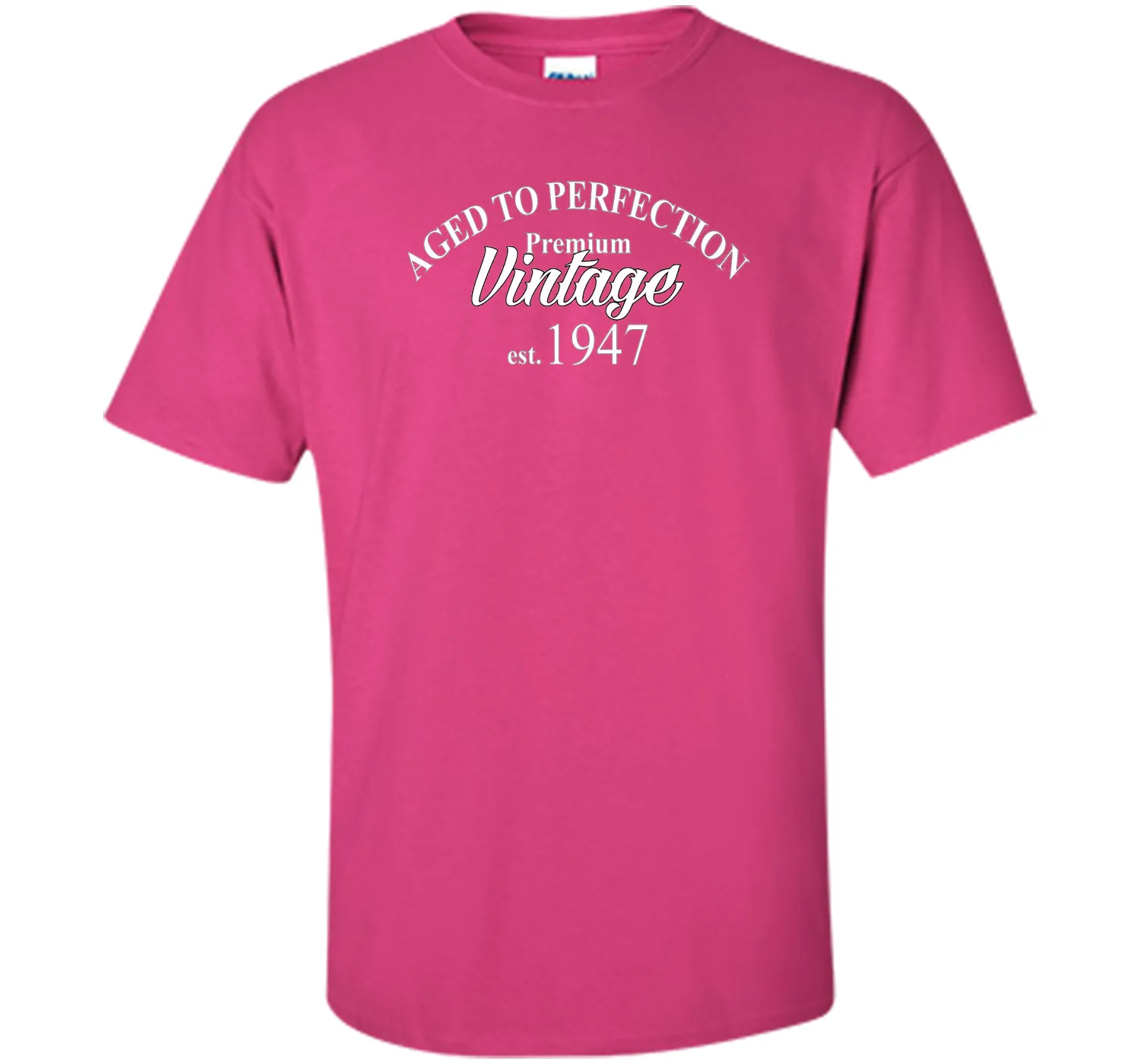 Aged to Perfection 1947 69th Birthday Funny T-Shirt Born in