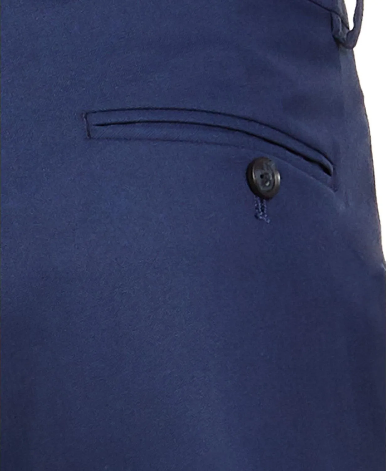 Alfani Mens Slim fit Dress Pants 32 / 34 Blue Solid Stretch