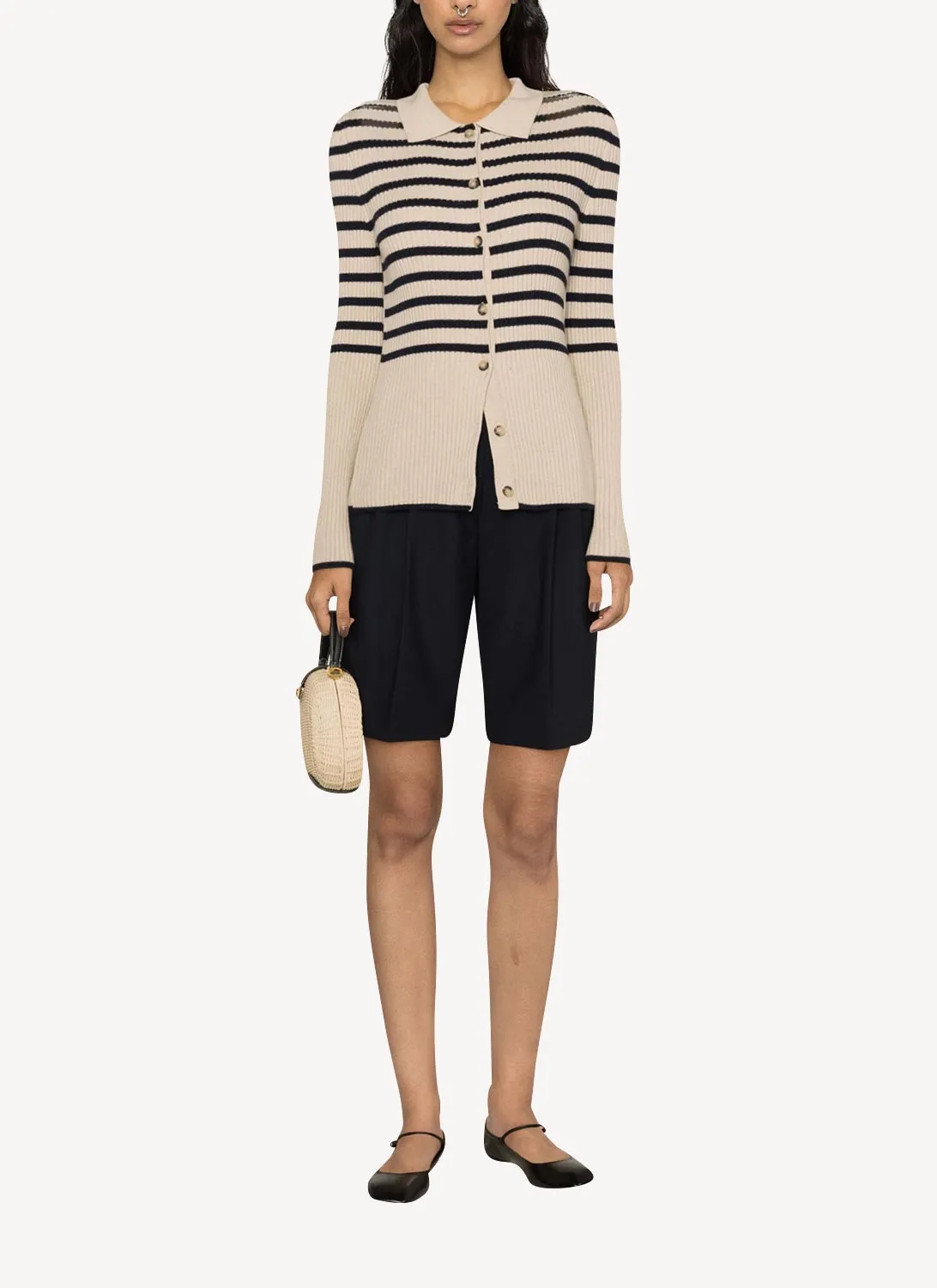 A.P.C. - Cardigan - White - Femme