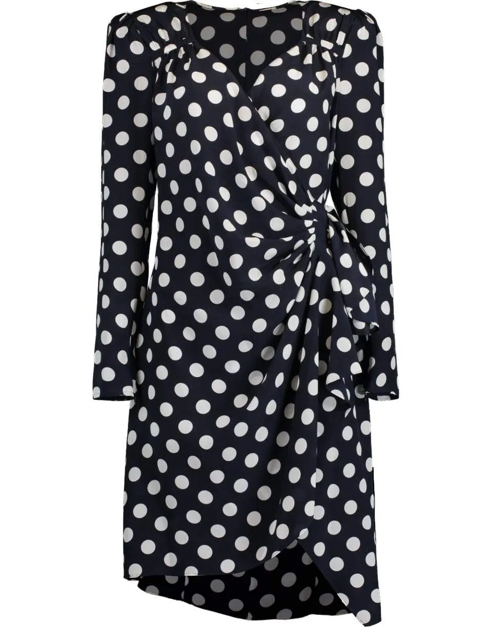 Asymmetric Wrap Dress