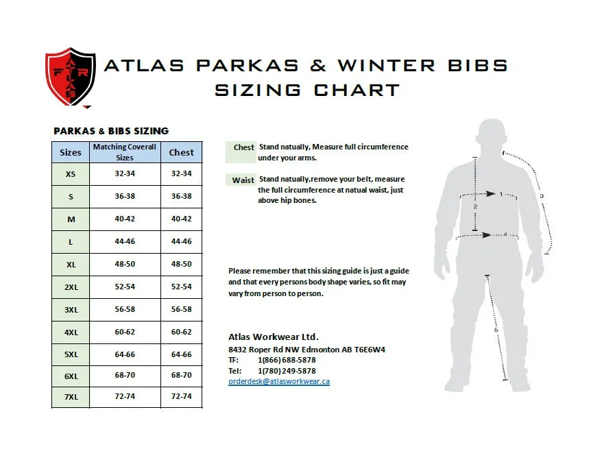 Atlas Guardian® Insulated FR/AR Bomber Jacket by Atlas Workwear - Style 2193