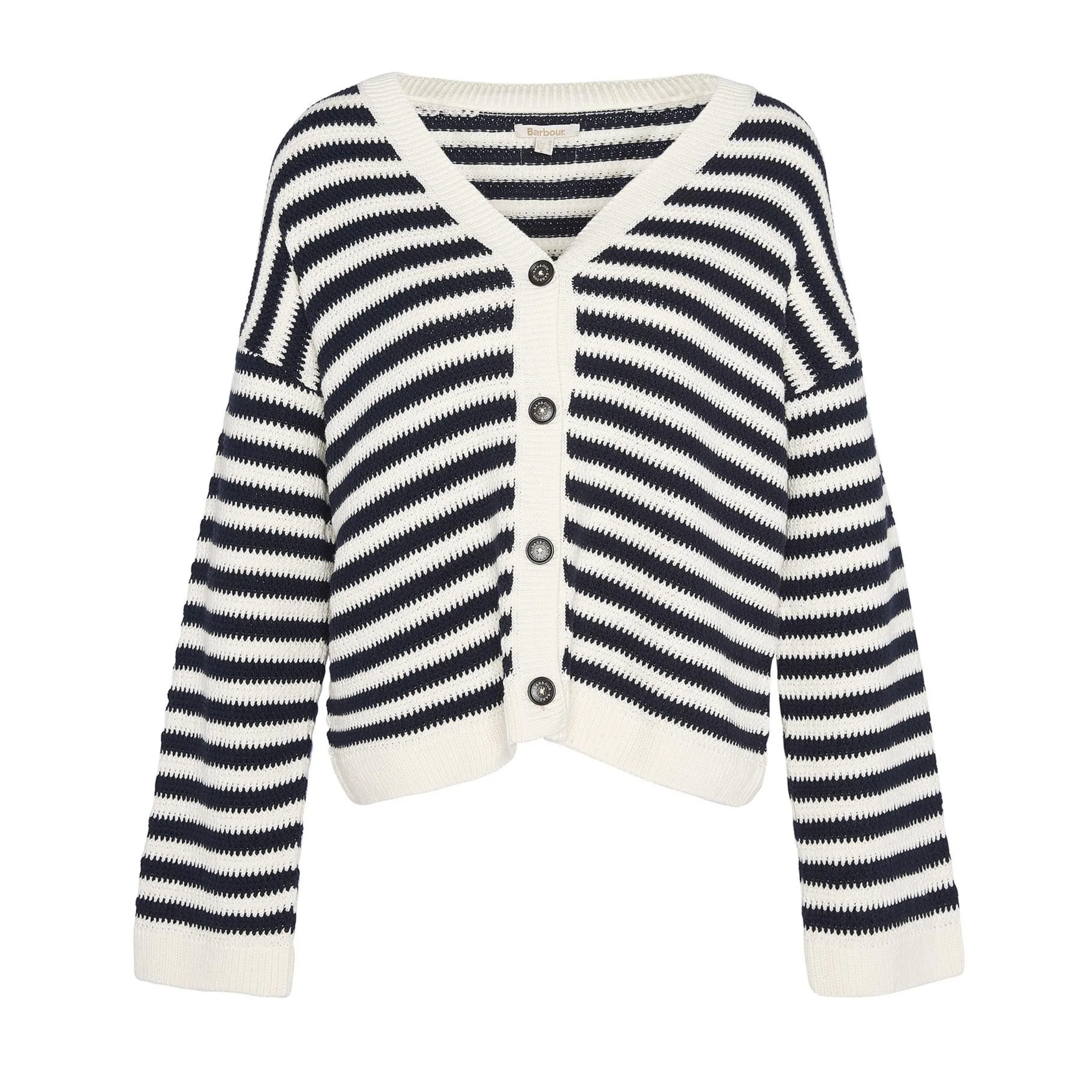 Barbour Sandgate Knit Cardigan Multi Stripe LKN1514MI11