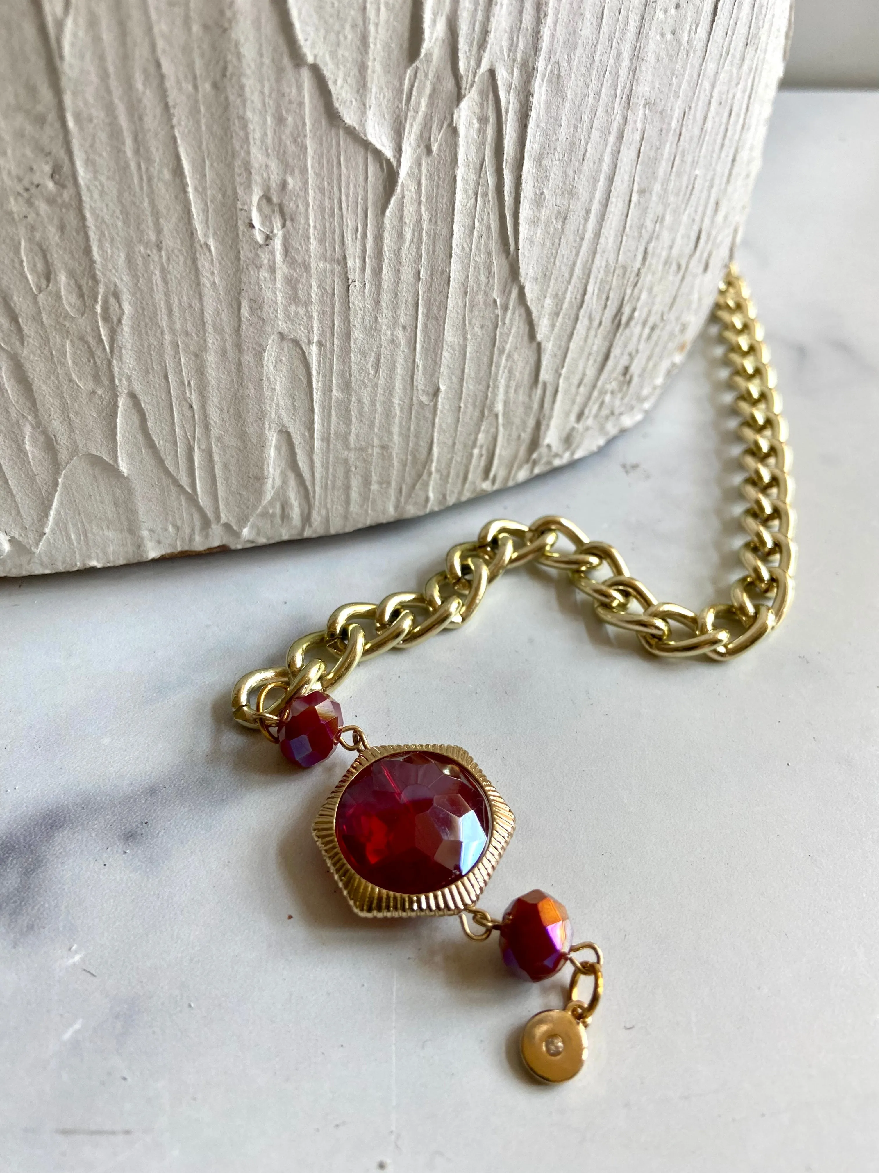 Beads chain belt