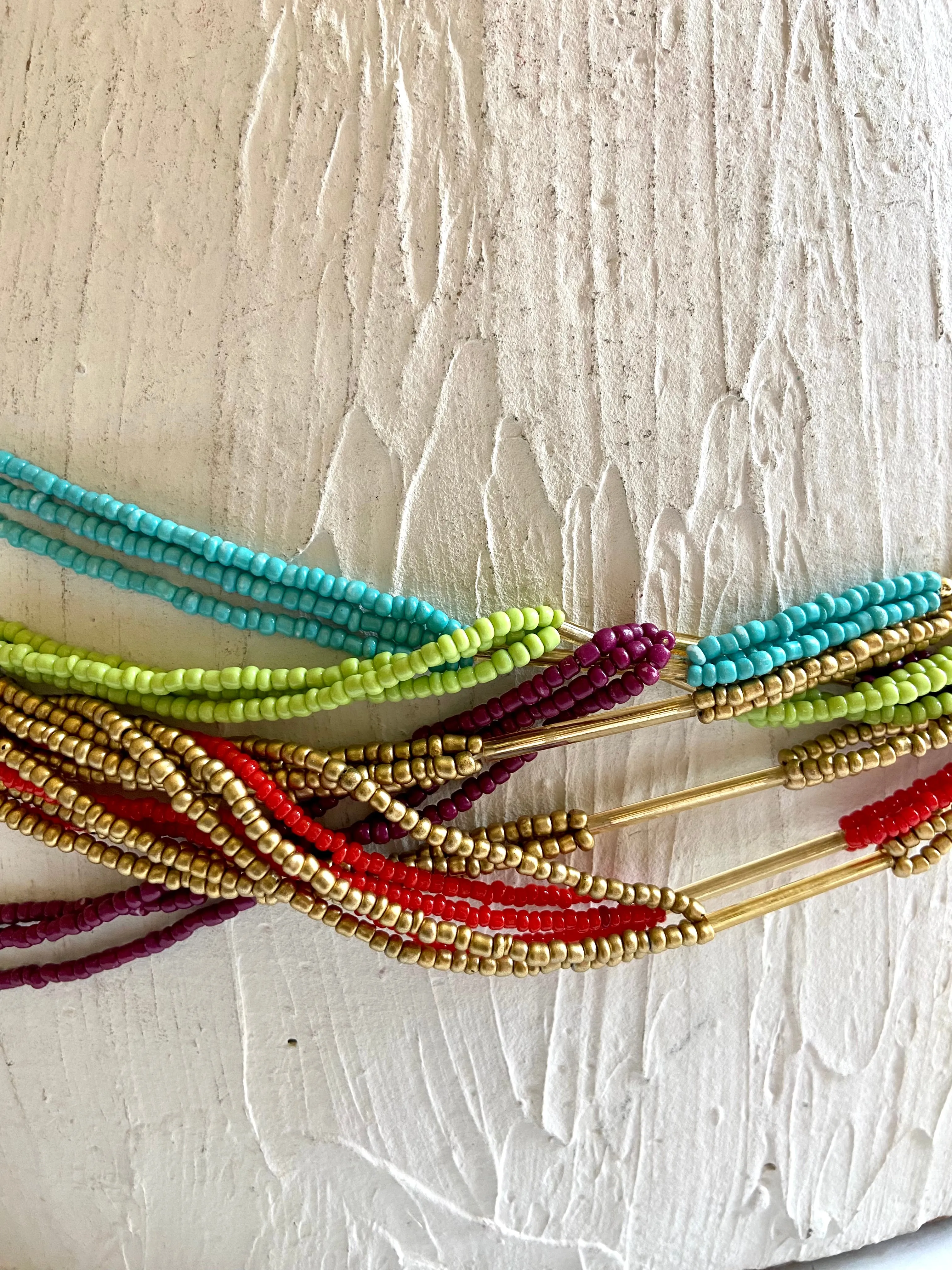 Beads chain belt