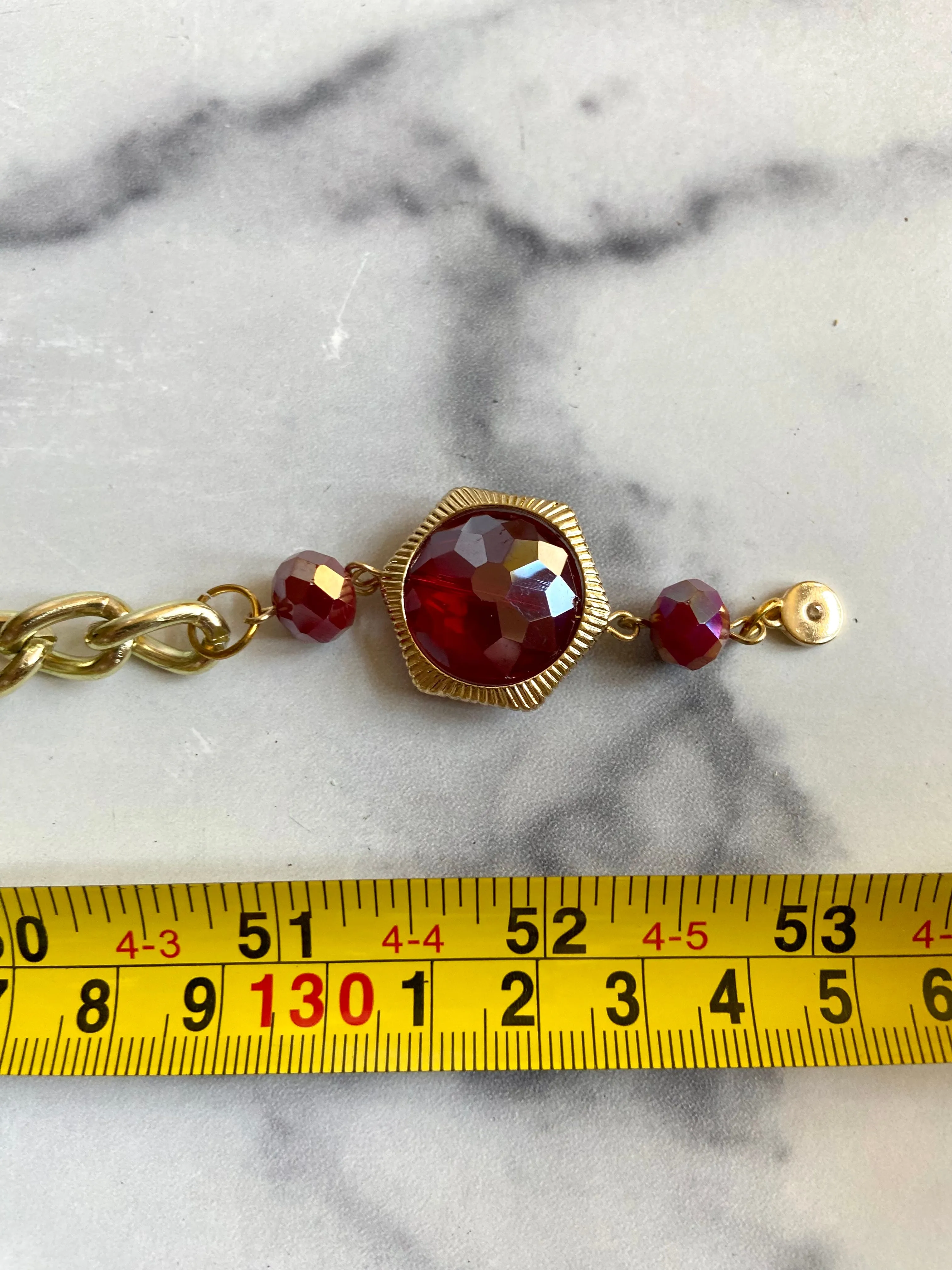 Beads chain belt
