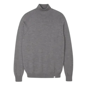 Beauford Polo Neck - Grey