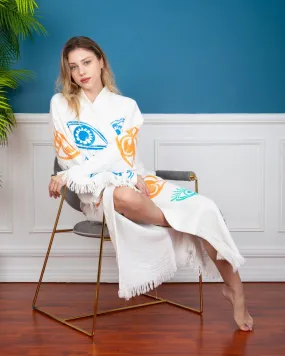 Big Eyes Kimono Robe