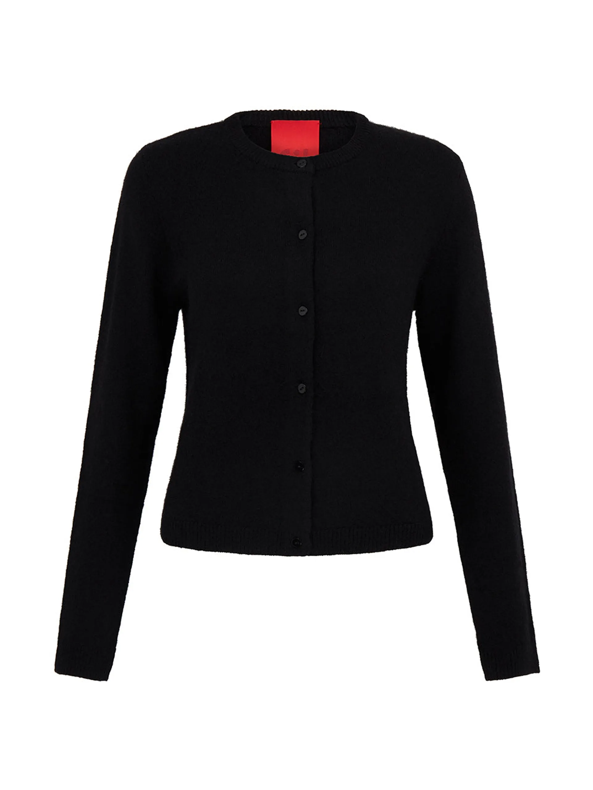 Black cashmere cardigan
