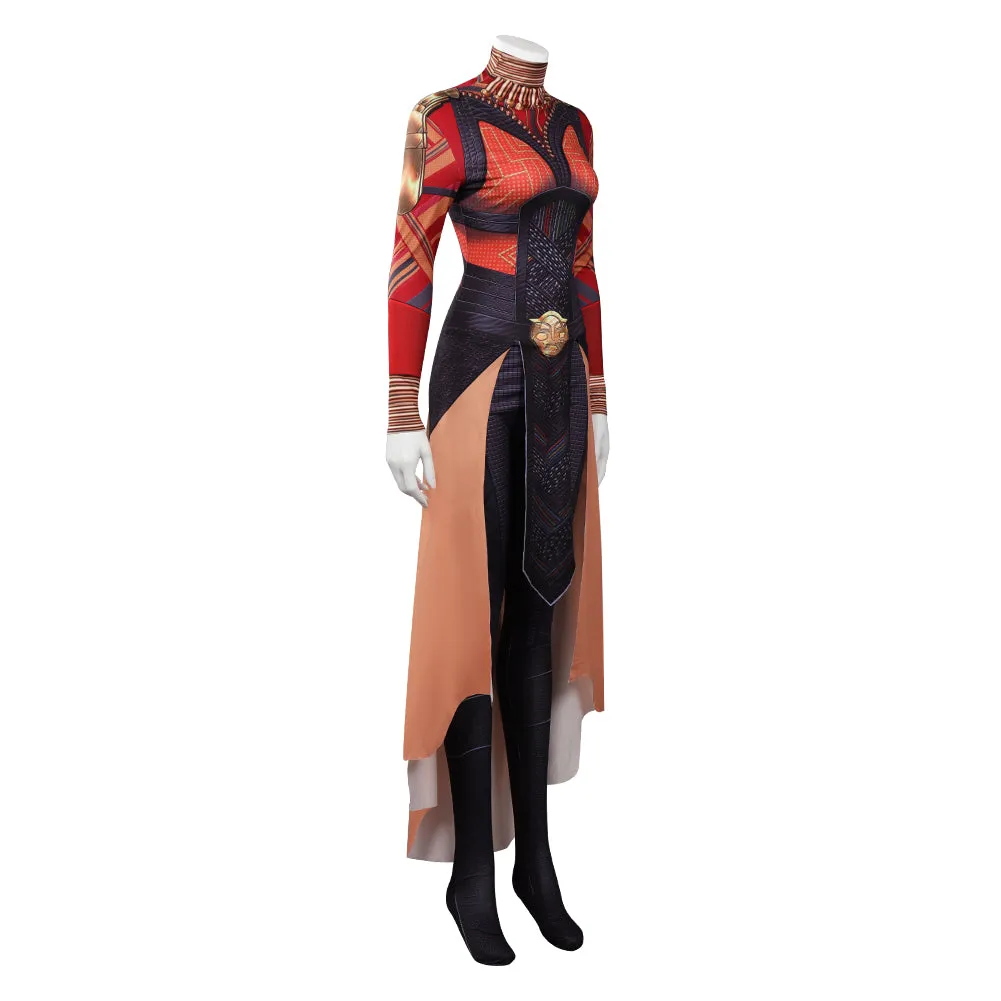 Black Panther: Wakanda Forever Okoye Cosplay Costume Jumpsuit Outfits Halloween Carnival Suit