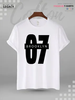 Brooklyn 07 Printed Men's High Quality Tee In Resonable Price