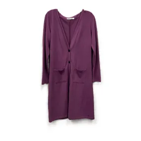 Cardigan By Michelle Mae In Purple, Size: M