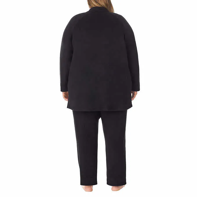 Carole Hochman Ladies' 2-piece Pajamas Set Black XL