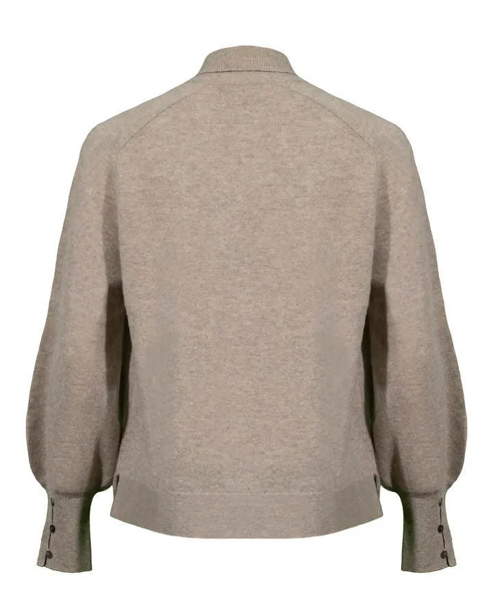 Cashmere Open Front Cardigan