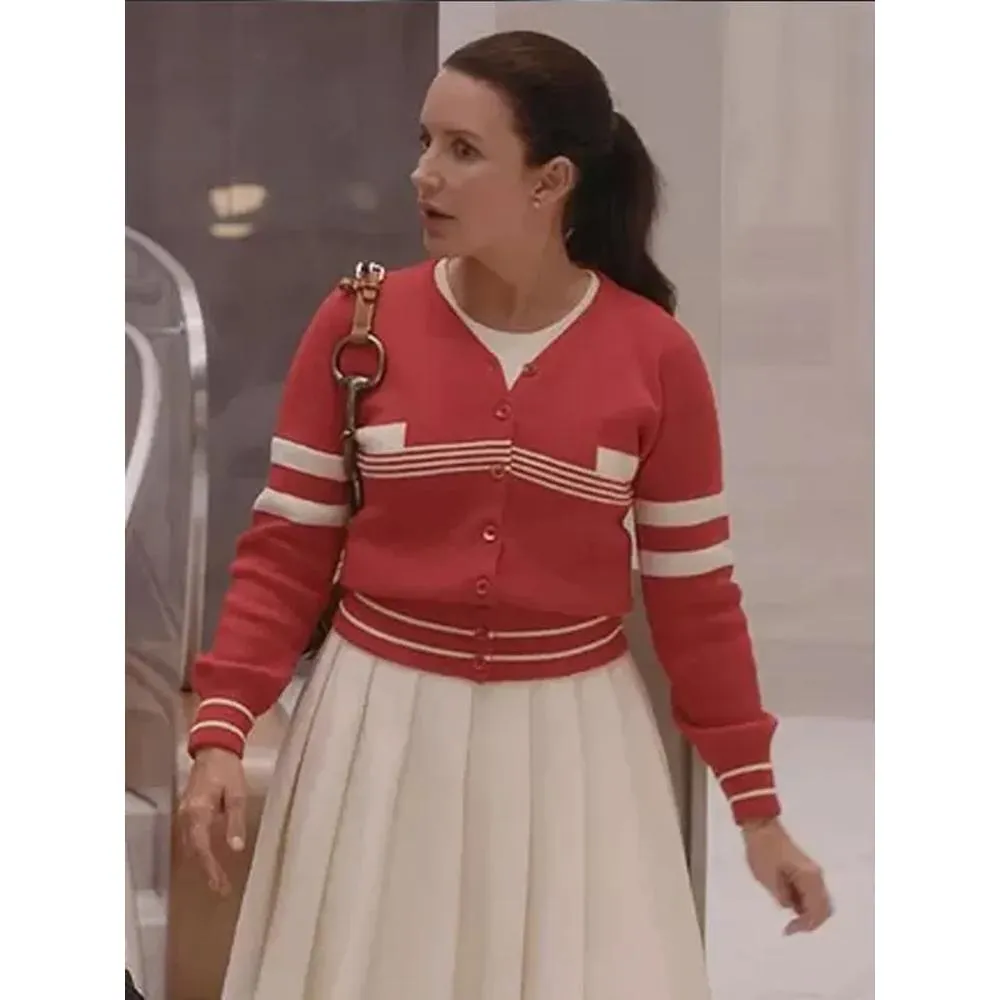 Charlotte York Red Cardigan