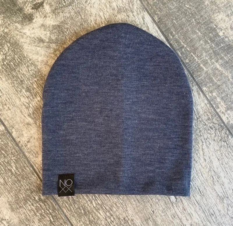 Cloudy Blue | Sweater Knit Beanie