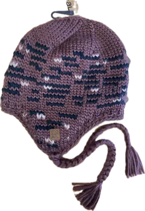 Coal Dori Earflap Beanie - Burgundy Multi