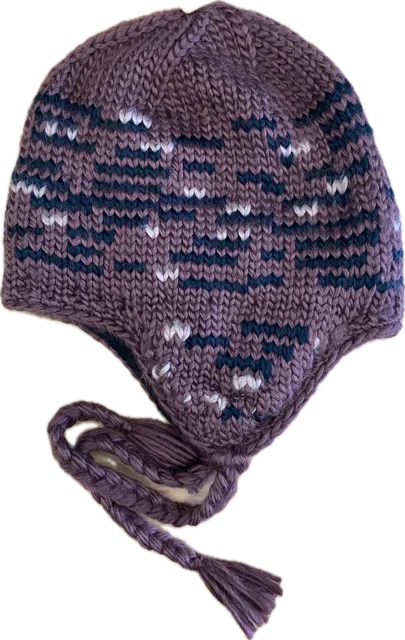Coal Dori Earflap Beanie - Burgundy Multi