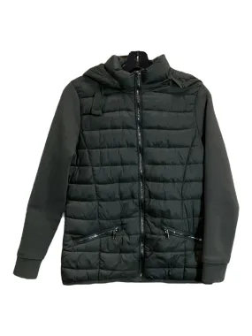 Coat Puffer & Quilted By Clothes Mentor In Green, Size: M