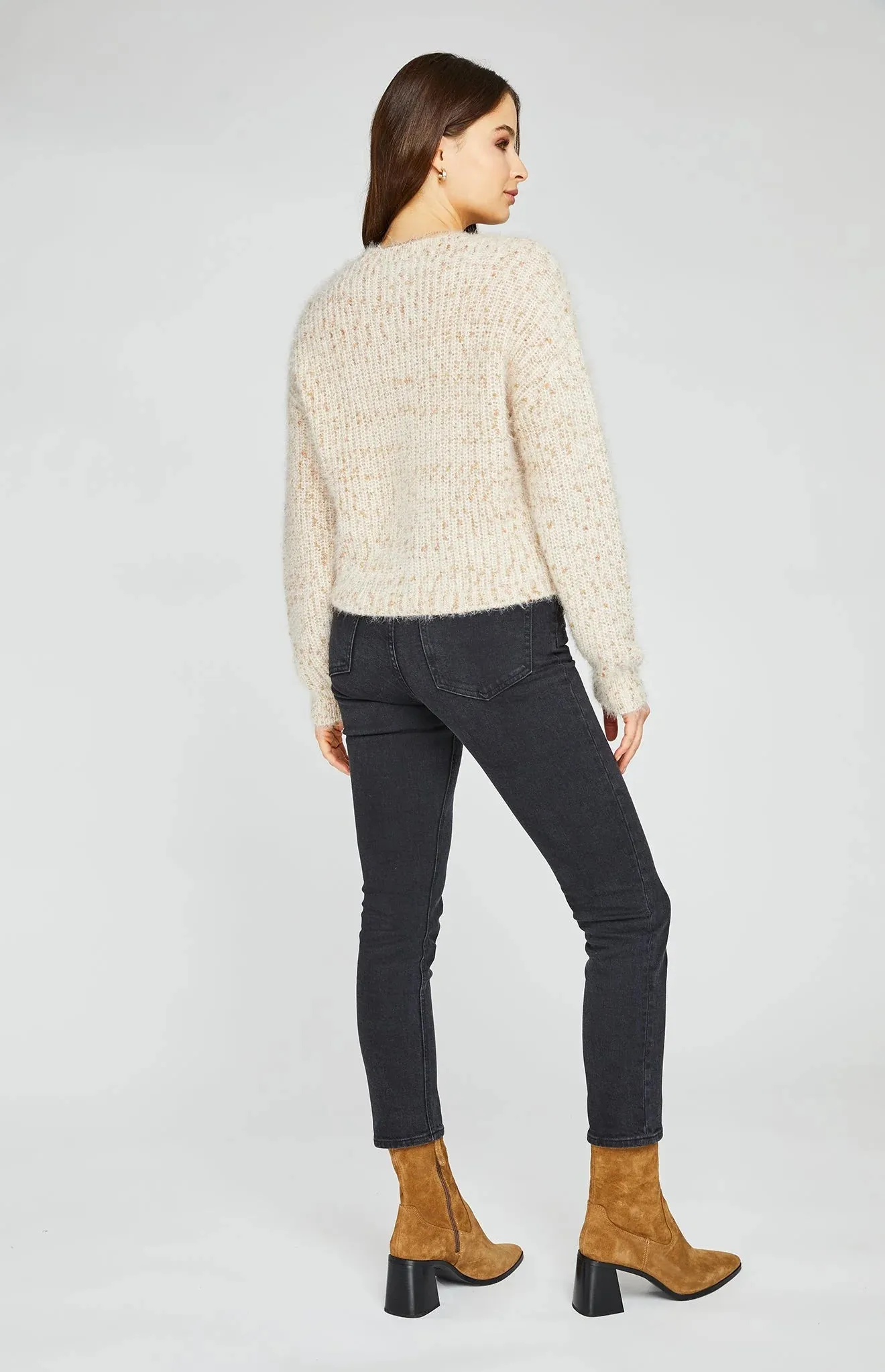 Copper Fleck Marie Sweater