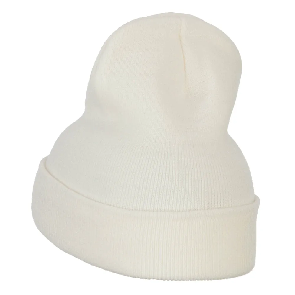 Dachshund Embroidered Long Beanie