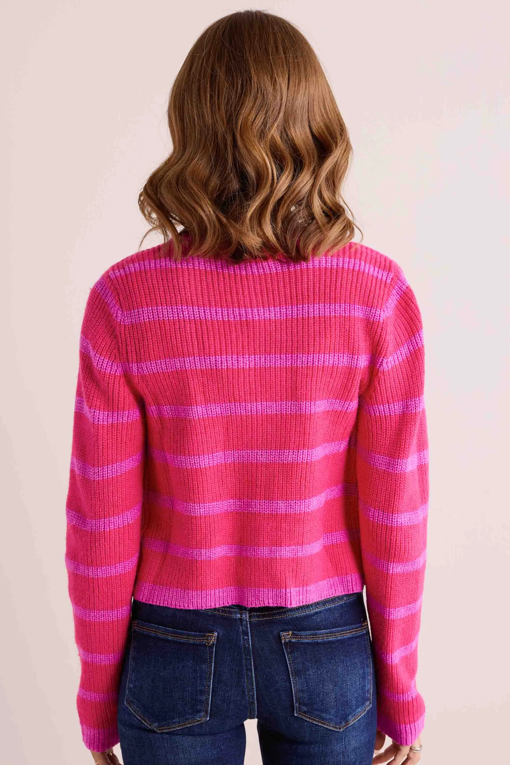 Dayna Cardigan- Pink