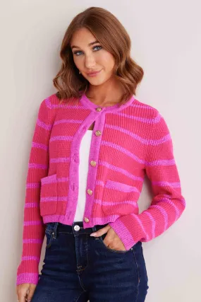 Dayna Cardigan- Pink