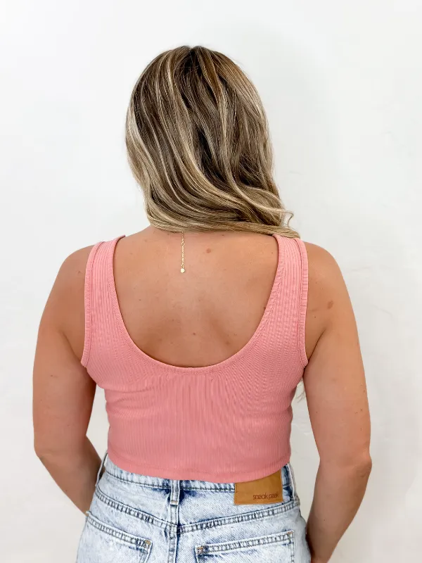 Demi Ribbed Crop Top