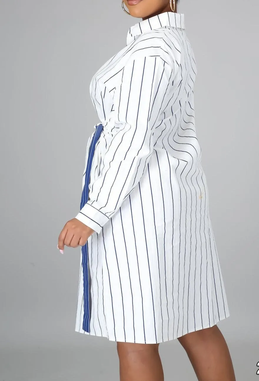 Denim Wrap Midi