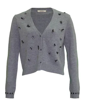 Dorothee Schumacher Modern Opulence Beaded Cardigan