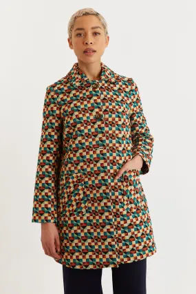 Dryden Geo Jacquard Coat