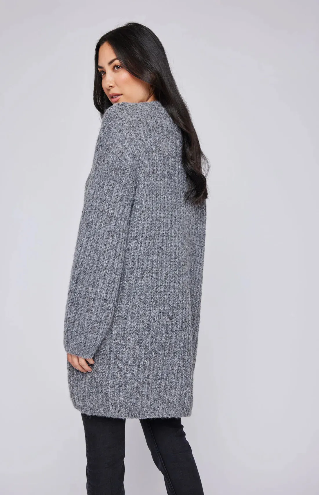 Enid Oversize Cardi- Gentle Fawn
