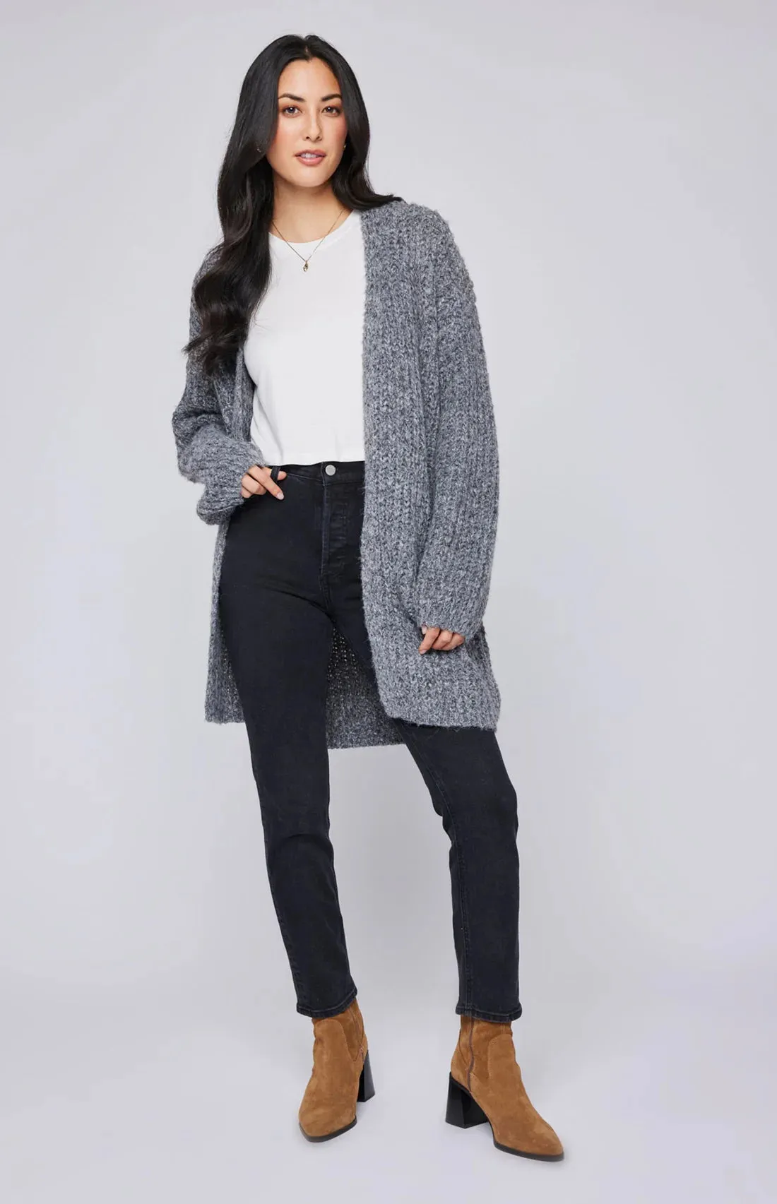Enid Oversize Cardi- Gentle Fawn