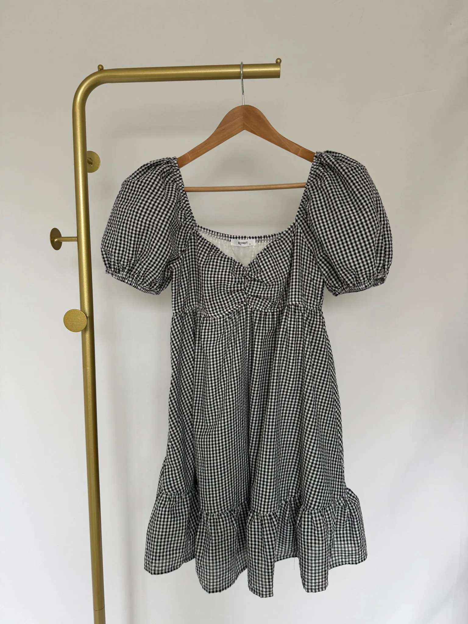 ESPLANADE Gingham Dress