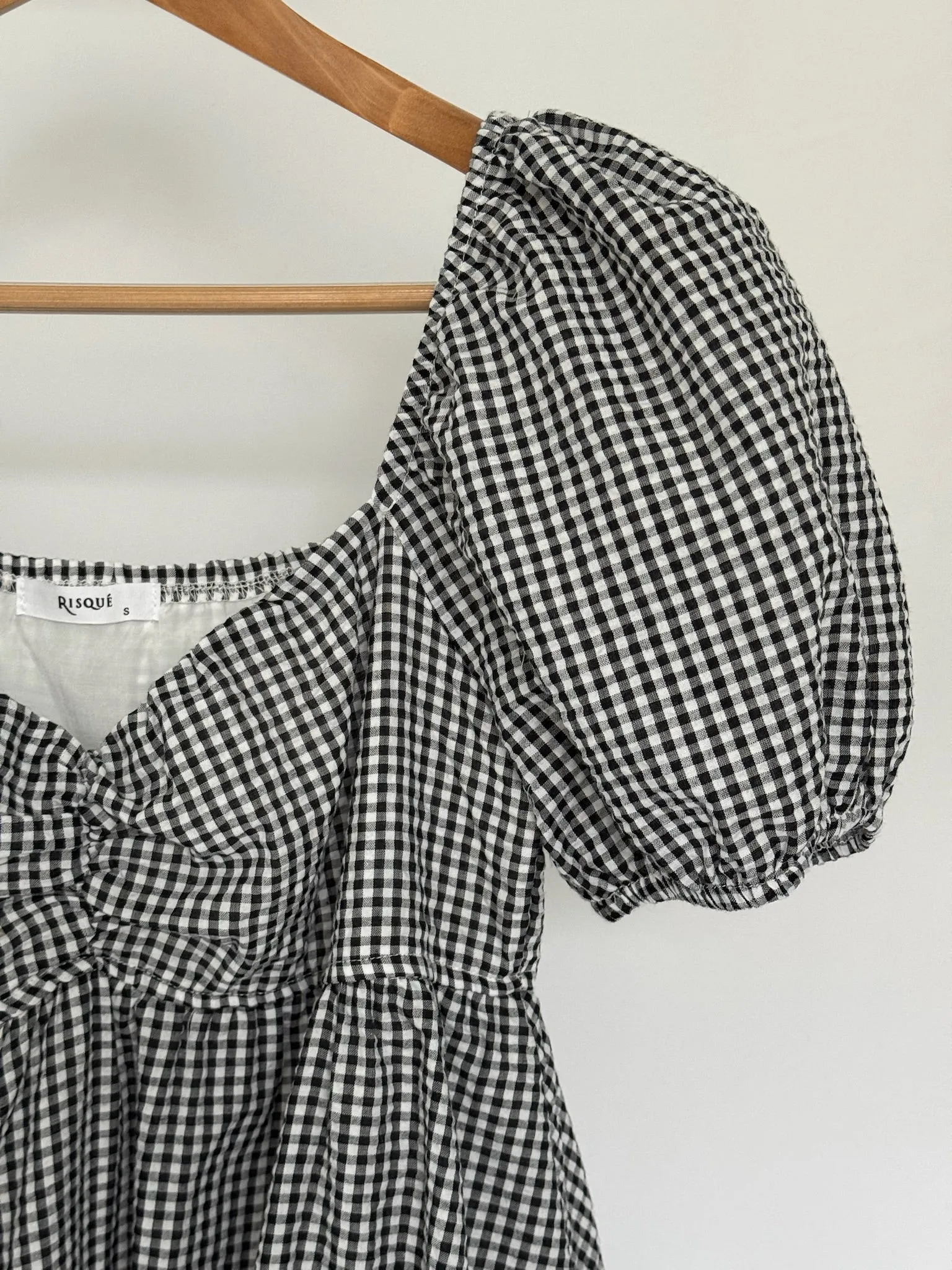 ESPLANADE Gingham Dress