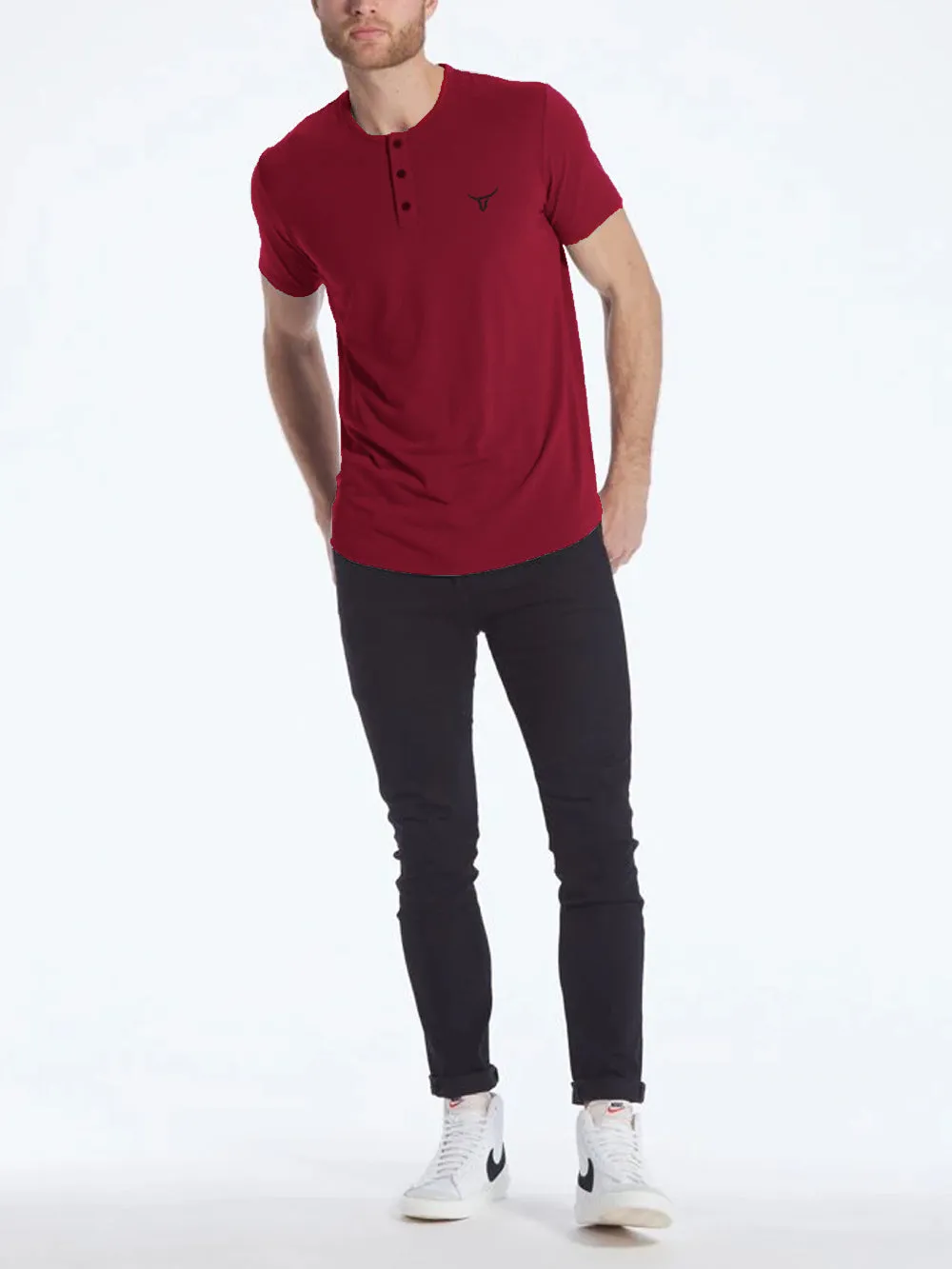 Fadano - Henley H/S - Burgundy