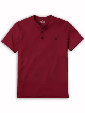 Fadano - Henley H/S - Burgundy