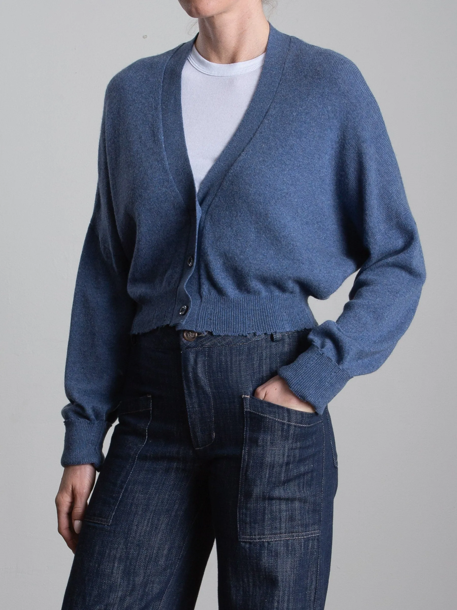 Fia Cardigan - Denim