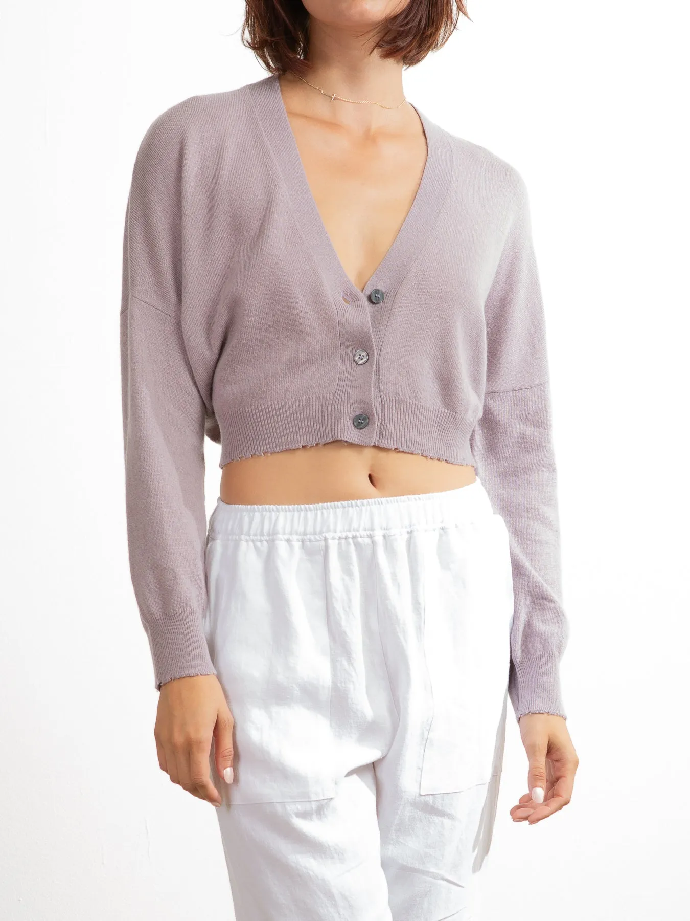 Fia Cardigan - Mulberry