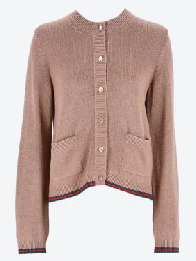 Fine cashmere cardigan