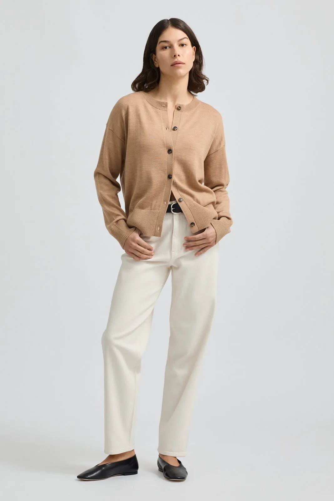 FINE KNIT CARDIGAN